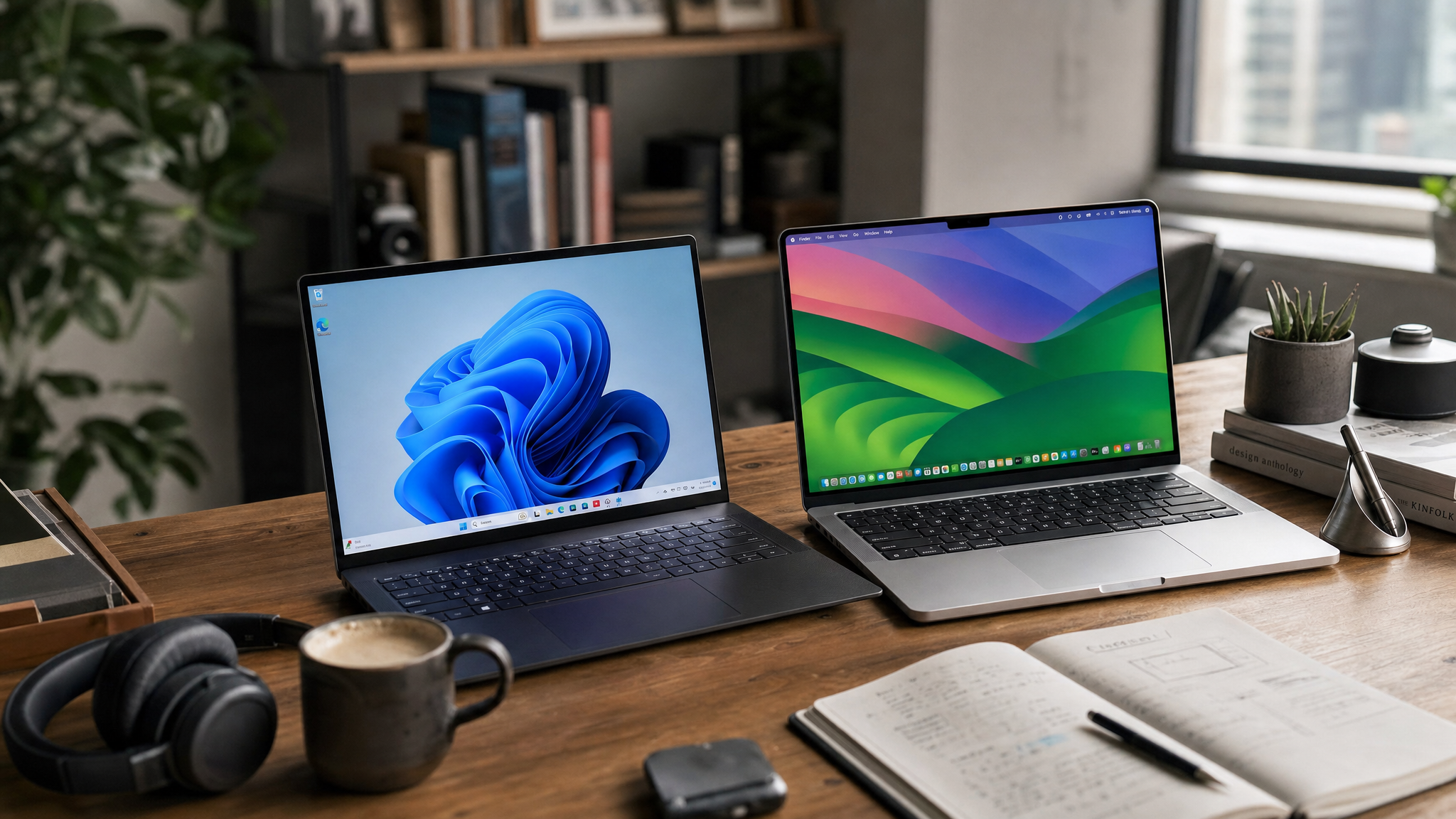 Notebooks prontos para locação